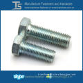 ASME B18.2.1 ASTM A307 Grade A steel hex head bolt